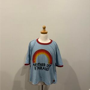 Aviator Nation rainbow paradise T-Shirt